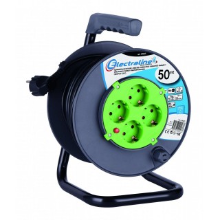 Electraline 49025 Cable Reel 50M