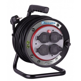 Electraline 49125 Cable Reel 25M