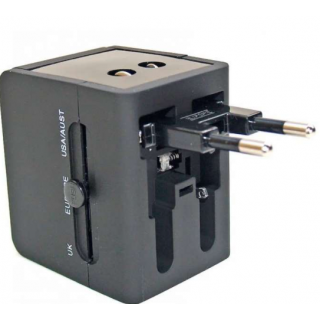 Electraline 70015 Ac Universālais Adapteris ar USB