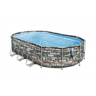 Bestway Power Steel 56719 Swimming Pool 610 x 366 x 122cm