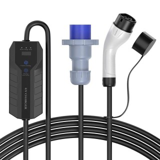 Choetech ACG17 Charging cable for electric cars and hybrids Type-2 / 7kW / LCD display