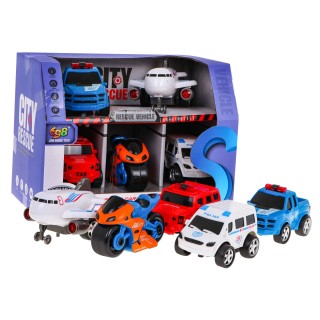 RoGer City Rescue Toys Toy car set