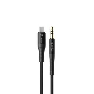 Devia Ipure Audio jack 3,5 mm - USB-C Cable 1m