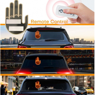Wooco Car Interactive Gesture LED Palm with Remote Control