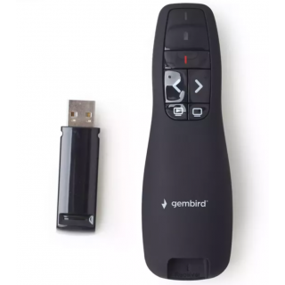 Gembird Беспроводной USB-презентатор с лазерной указкой