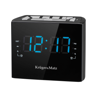 Kruger&Matz KM0821 AM/FM Radio Alarm Clock 220V / 2x AAA