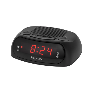 Kruger&Matz KM0824 AM/FM Radio Alarm Clock 220V / 2x AAA