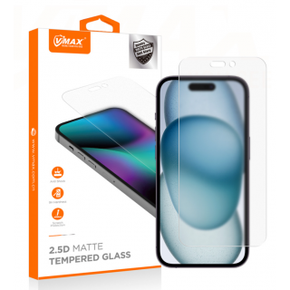 Vmax Matte Tempered Glass for Apple iPhone 15 Pro Max