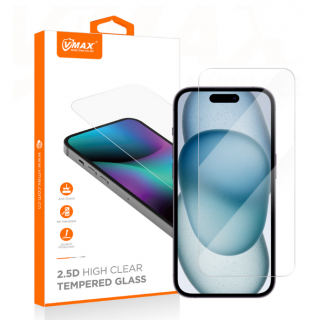 Vmax Normal Clear 2.5 Tempered Glass Aizsargstikls Priekš Samsung Galaxy S23 FE 5G