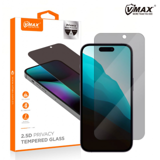 Vmax Privacy 2.5D Tempered Glass for Apple iPhone 15 Pro Max