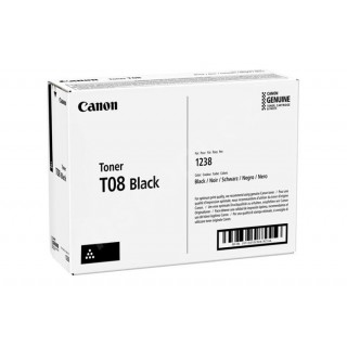 Original Toner Black Canon X1238 (T08, 3010C006) 