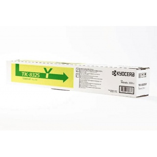 Original Toner Yellow Kyocera 2551ci (TK8325Y, TK-8325Y, 1T02NPANL0) 