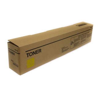 Toner cartridge Clear Box Yellow Konica Minolta Bizhub C224, C227, C287 replacement TN321Y (A33K250), TN221Y  (A8K3250) (chemical powder) 