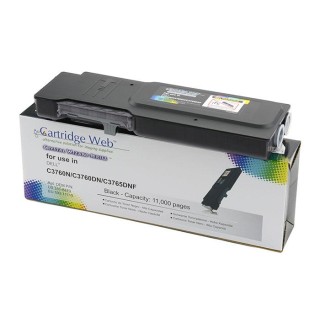 Toner cartridge Cartridge Web Black Dell 3760 replacement 593-11119 