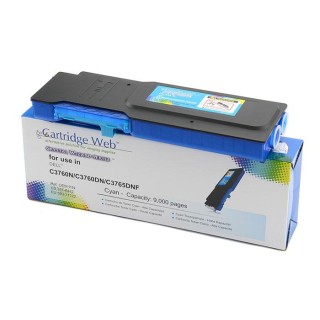 Toner cartridge Cartridge Web Cyan Dell 3760 replacement 593-11122 