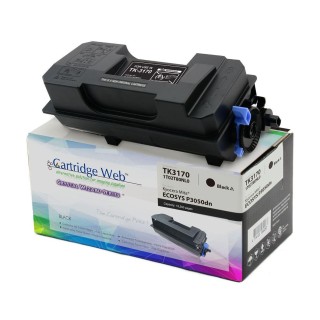 Toner cartridge Cartridge Web Black Kyocera TK3170 replacement TK-3170 (with waste toner box) 