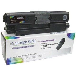 Toner cartridge Cartridge Web Black OKI C301 replacement 44973536 