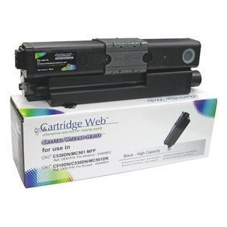 Toner cartridge Cartridge Web Black OKI C511 replacement 44973508 