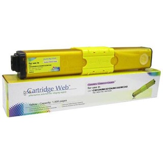 Toner cartridge Cartridge Web Yellow OKI C301 replacement 44973533 