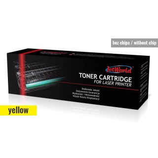 Toner cartridge JetWorld Yellow Canon CRG055Y replacement CRG-055Y (3013C002) (toner cartridge without a chip - relocate it from an OEM cartridge (A or X series) - please read the instructions) 