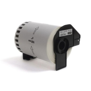 Labels JetWorld Replacement Brother DK Black on White 102mm*30.48m DK22243, DK-22243, DK22.243 