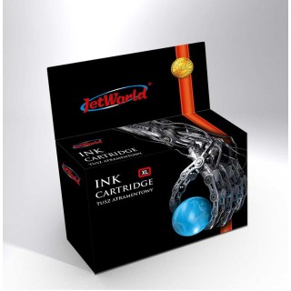 Ink Cartridge JetWorld  Cyan Lexmark 100XL replacement 14N1069E 