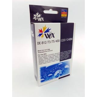 Ink cartridge Wox Black BROTHER LC1240 replacement LC 1240B 