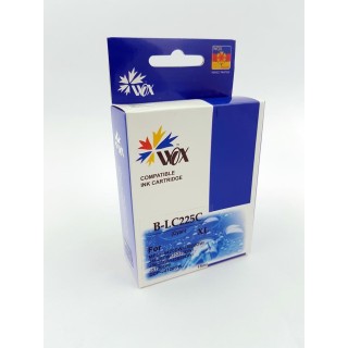 Ink cartridge Wox Cyan Brother LC 225C replacement LC225XLC (1300 A4 pages according to the standard ISO/IEC 24711)