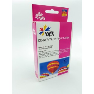 Ink cartridge Wox Magenta BROTHER LC1280M replacement LC1280M 