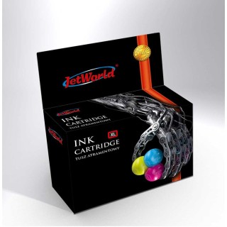 Ink Cartridge JetWorld  Tri-Color CANON CL513 (CLI511) remanufactured (indicates the ink level) 