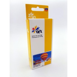 Ink cartridge Wox Yellow CANON CLI-571Y XL replacement with chip CLI571YXL 