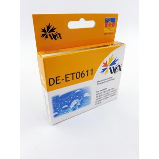 Ink cartridge Wox Black EPSON T0611 replacement C13T06114010 