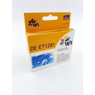 Ink cartridge Wox Black EPSON T1281 replacement C13T12814010 