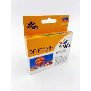 Ink cartridge Wox Magenta  EPSON T1283 replacement C13T12834010 