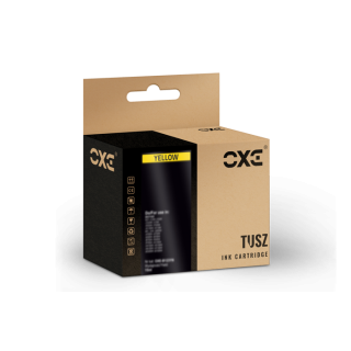 Ink- OXE Yellow Brother LC 123Y (with chip) replacement LC123Y 