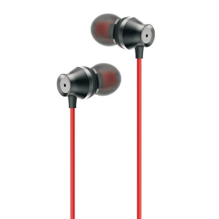 Wired earphones Budi 1.2m (red)