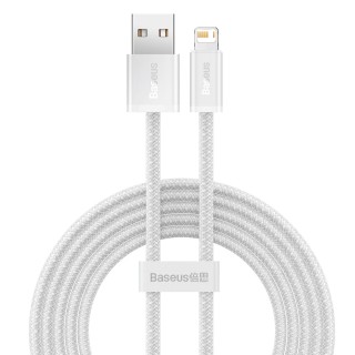 Baseus Dynamic cable USB to Lightning, 2.4A, 2m (White)