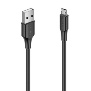 Cable USB 2.0 A to Micro USB Vention CTIBC 2A 0.25m Black