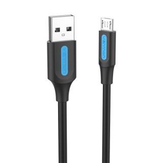 Cable USB 2.0 A to Micro USB Vention COLBI 3A 3m black
