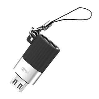 Adapter USB-C to Micro USB XO NB149-C (black)
