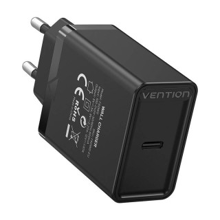 USB-C Wall Charger Vention FADB0-EU 20W Black