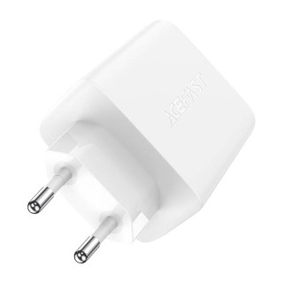 Wall charger Acefast A41 , 2x USB-C + USB, GaN 65W (white)