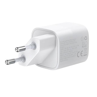 Wall Charger Choetech, 33W, PD5006 A+C dual port (white)