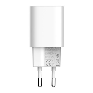 Wall charger LDNIO A2318C USB, USB-C 20W + USB-C - Lightning Cable