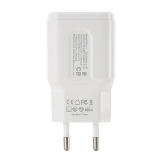 Wall charger Remax, RP-U22, 2x USB, 2.4A (white)