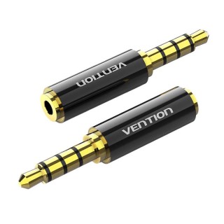 Audio adapter 3.5mm male to 2.5mm female Vention BFBB0 black