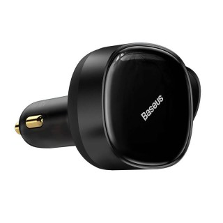 Car Charger Baseus Enjoyment with cable USB-C + Lightning 3A, 30W (Black)