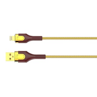 LDNIO LS681, USB - Lightning, 1m, 30W Cable (Gold)