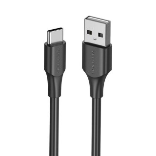 USB 2.0 to USB-C cable Vention CTHBD 3A, 0.5m black