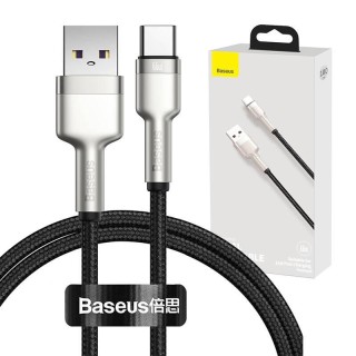 USB cable for USB-C Baseus Cafule, 66W, 1m (black)
